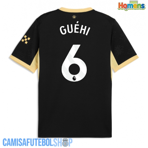 Camisa de time de futebol Manchester City Marc Guehi #6 Replicas 2º Equipamento 2026-27 Manga Curta